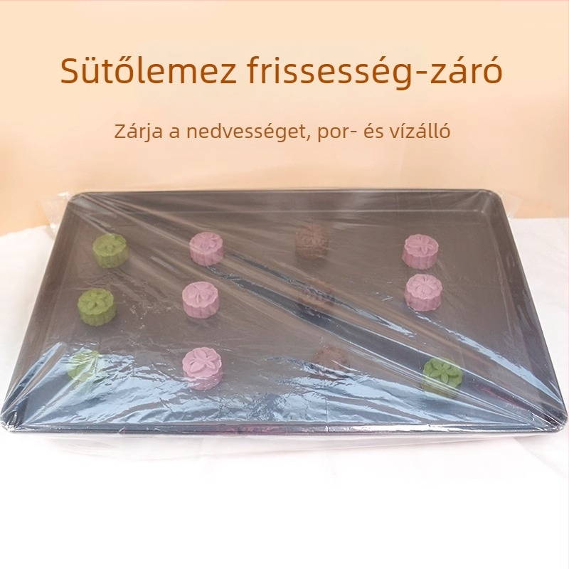 Tészta kelesztő és fermentációs doboz készlet porvédő kupakkal – műanyag, 1 db