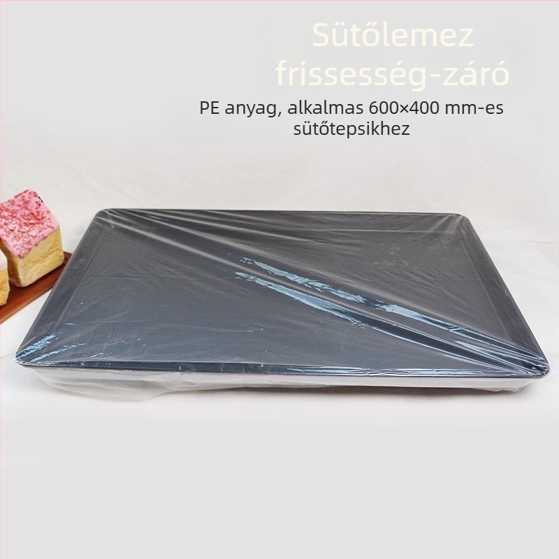 Tészta kelesztő és fermentációs doboz készlet porvédő kupakkal – műanyag, 1 db