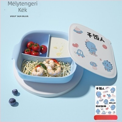 DIY baba étkezési tál integrált rekeszekkel – PP anyagú gyermek étkészlet, mitoo baby, 6 hónap feletti korosztálynak