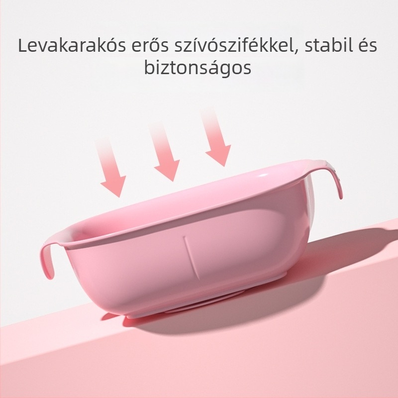 DIY baba étkezési tál integrált rekeszekkel – PP anyagú gyermek étkészlet, mitoo baby, 6 hónap feletti korosztálynak