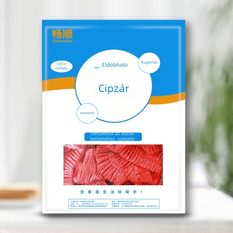Egyszer használatos, téglalap alakú terítő szabadtéri kempingezéshez, olaj- és vízálló, 10 darabos csomag, műanyag