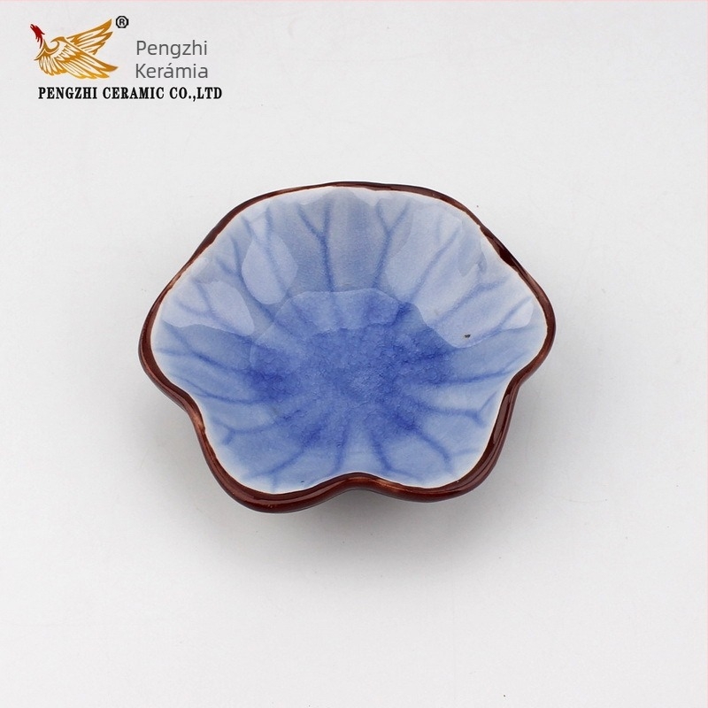 Porcelán tál, szabálytalan alakú, repedező üvegmázzal, modern minimál stílus, mikróban használható