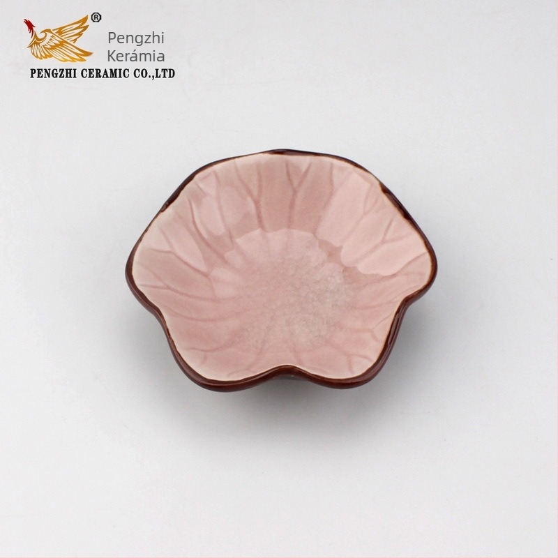 Porcelán tál, szabálytalan alakú, repedező üvegmázzal, modern minimál stílus, mikróban használható