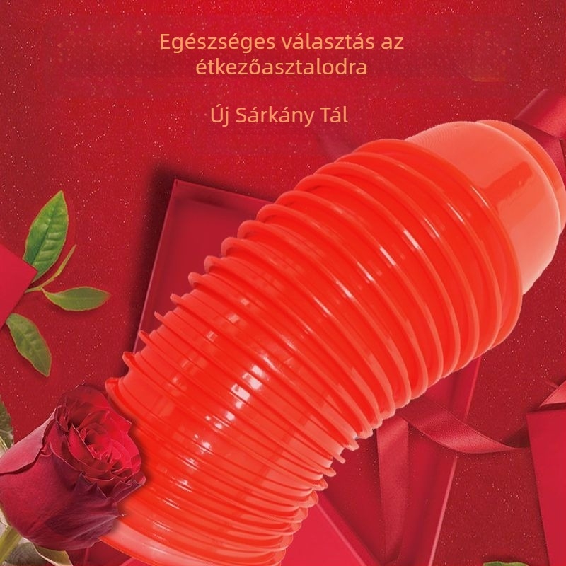 Egyszer használatos kerek műanyag tálak, vastagított kivitelben, logóval ellátva, mikrohullámú sütőben nem használható, dobozos csomagolás