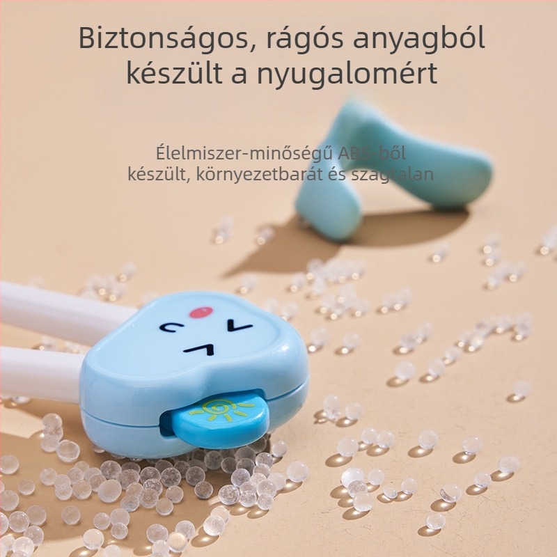 Gyerekeknek tanuló evőpálcikák – ABS, Cartoon stílus, 1 darab készlet, 24 hónapos kortól, egyszerű stílus