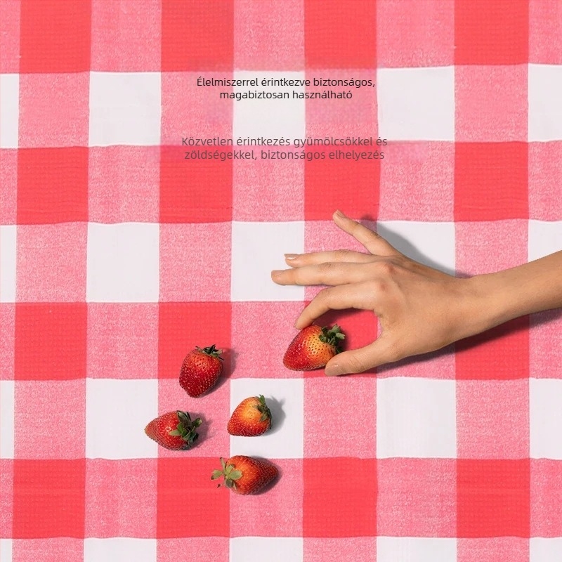 Egyszer használatos téglalap alakú asztalterítő, vastagított, vízálló és olajálló.