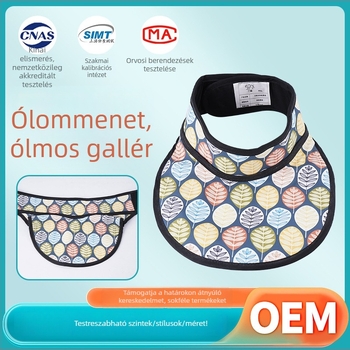 Ólomvédő köpeny radiológiához és fogászathoz, állítható különleges alakú gallérral, Pb 0,5 ekvivalens