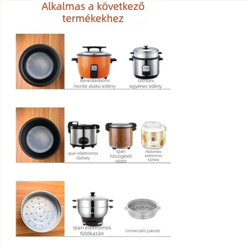 Rizsfőző szilikon matrac, kör alakú, tapadásmentes felület, megnövelt vastagság