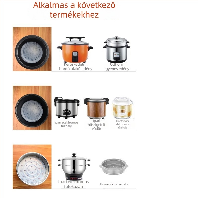 Rizsfőző szilikon matrac, kör alakú, tapadásmentes felület, megnövelt vastagság