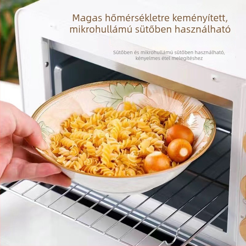Porcelános gőzölt tojásos tál, japán stílusú, dupla fül, mély és vastag kialakítás, mikrohullámú sütőben nem használható