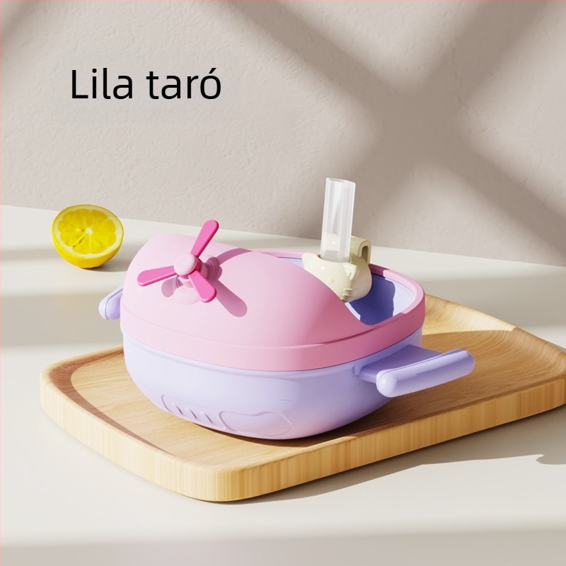 Jiayibaby Rajzfilm-stílusú bébi étkezőtál – PP anyagú, 6 hónapos kortól, 48 db dobozban