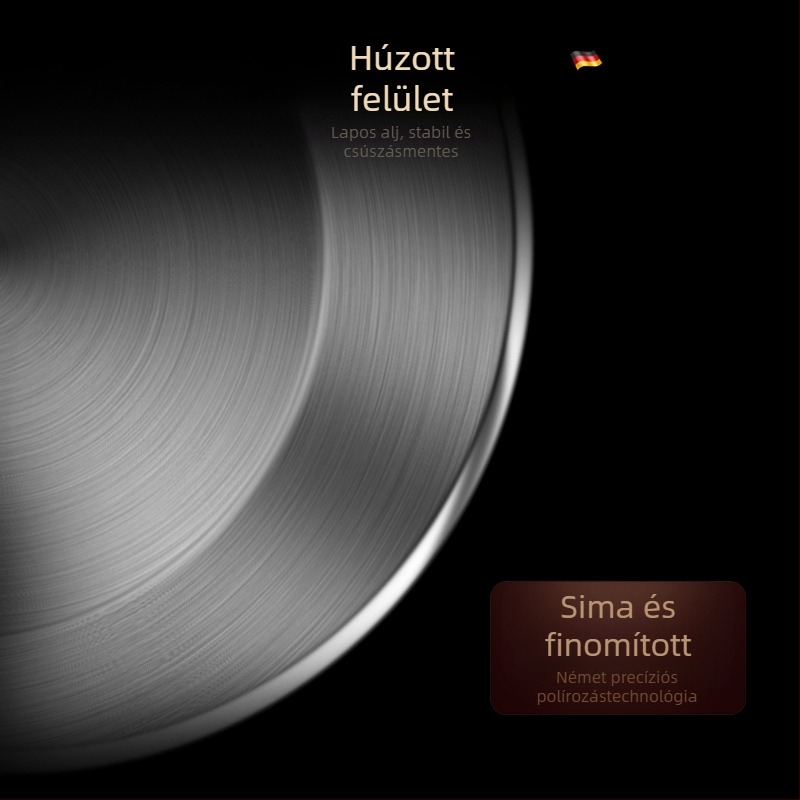 KUNZHAN rozsdamentes acél fűszertál, kör alakú, egyszínű dizájn, kefével csiszolt felület, mikróhullámú sütőben használható