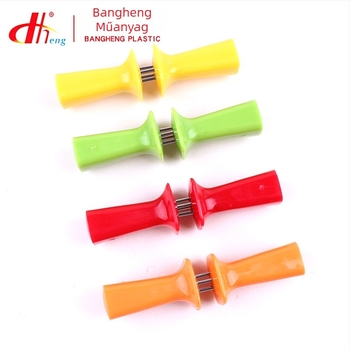 DHENG Gyümölcsvilla PP fogantyúval és rozsdamentes acél hegggyel — kültéri grillhez, modell DH-D10