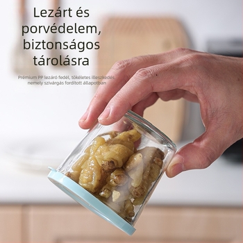 Üvegből készült tároló doboz, üveg, Új kínai stílus, Márka nélküli, Nem importált