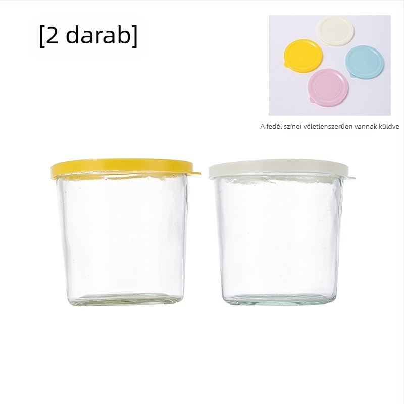 Üvegből készült tároló doboz, üveg, Új kínai stílus, Márka nélküli, Nem importált