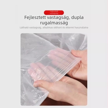 Egyszer használatos műanyag asztalterítő, vízálló és zsíroldó, kerek, négyzet vagy téglalap alakú, vastagság 0,8 mm, csomag 25 darab