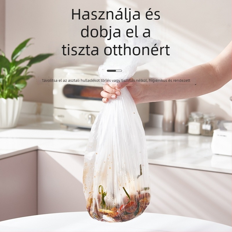 Japán stílusú egyszer használatos kerek terítő, vastagított vízálló PE, olajálló, otthoni használatra, Ø 0,8 m, 10 db