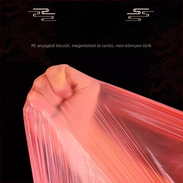 Egyszer használatos műanyag körasztalterítő, biológiailag lebomló, háztartási használatra