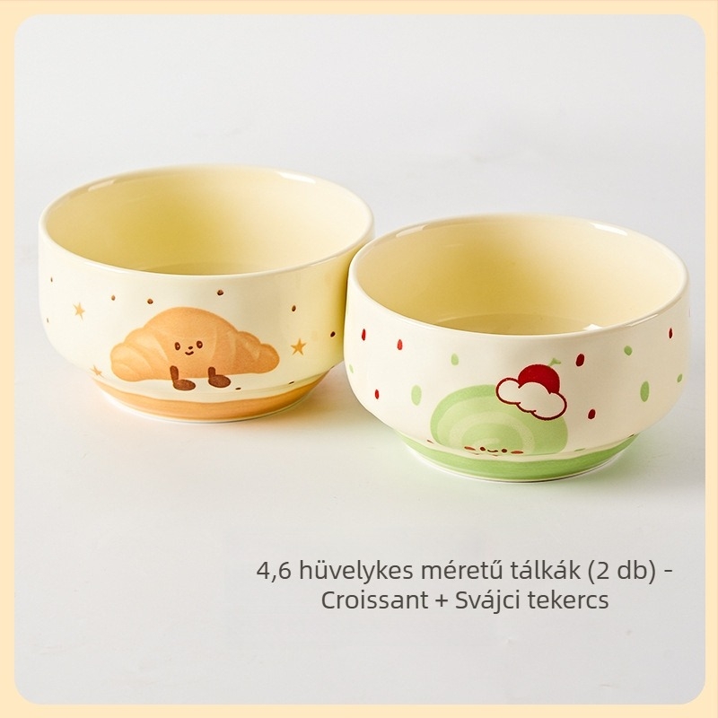 Porcelánkerek tál háztartási használatra, underglaze színű felület, mikrohullámú sütőben használható, testreszabható