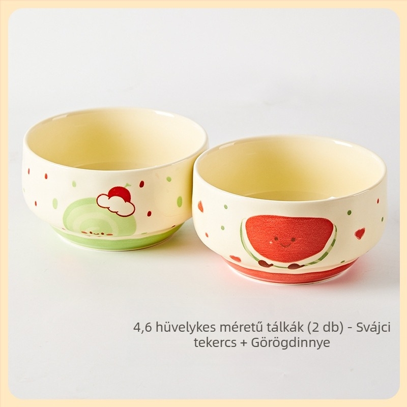 Porcelánkerek tál háztartási használatra, underglaze színű felület, mikrohullámú sütőben használható, testreszabható