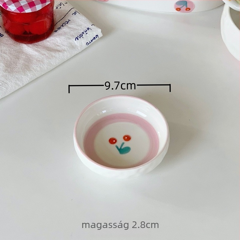 Porcelán étkészlet: tálak és tányérok, egyszerű stílus, porcelán anyag