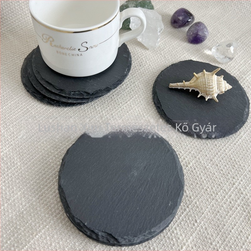 Slate pohár alátét, kör alakú, Rising Sun márka, Jiujiang eredet