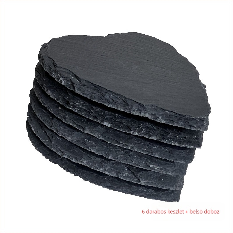 Slate pohár alátét, kör alakú, Rising Sun márka, Jiujiang eredet