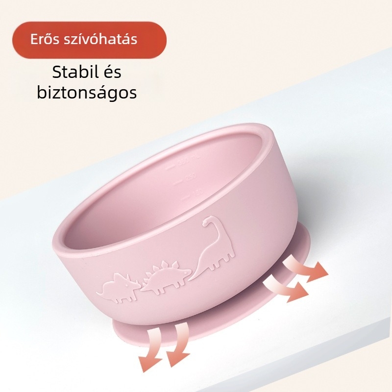 Bewell szilikon babatál, 6 hónapos kortól, 2 darabos készlet