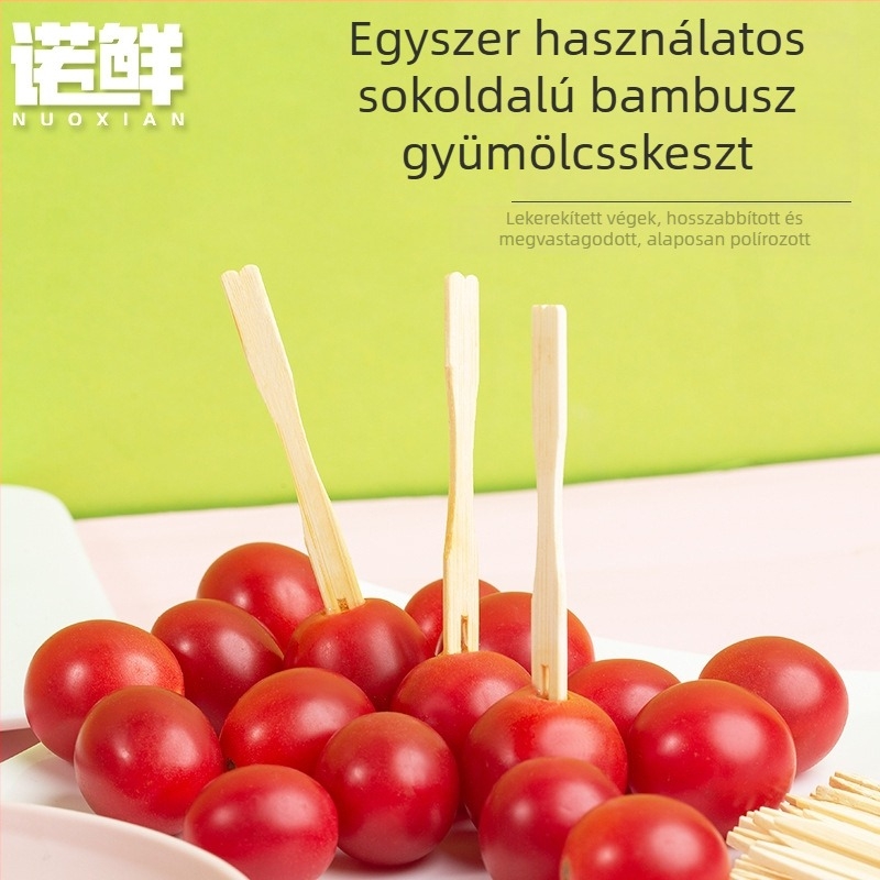 Nuoxian bambusz gyümölcsvilla – modern minimalist stílus, logó nyomtatás, testreszabás elérhető