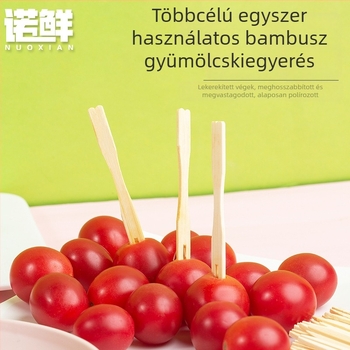 Bambusz gyümölcsvilla — modern egyszerű stílus, logó nyomtatás lehetséges, testreszabás