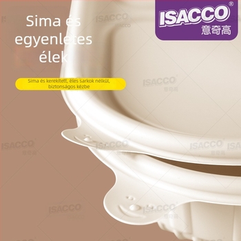 Egyszer használatos kukoricakeményítő-alapú ebédes doboz, 3/4/5 rekeszes, biológiailag lebomló, logó nyomtatás elérhető