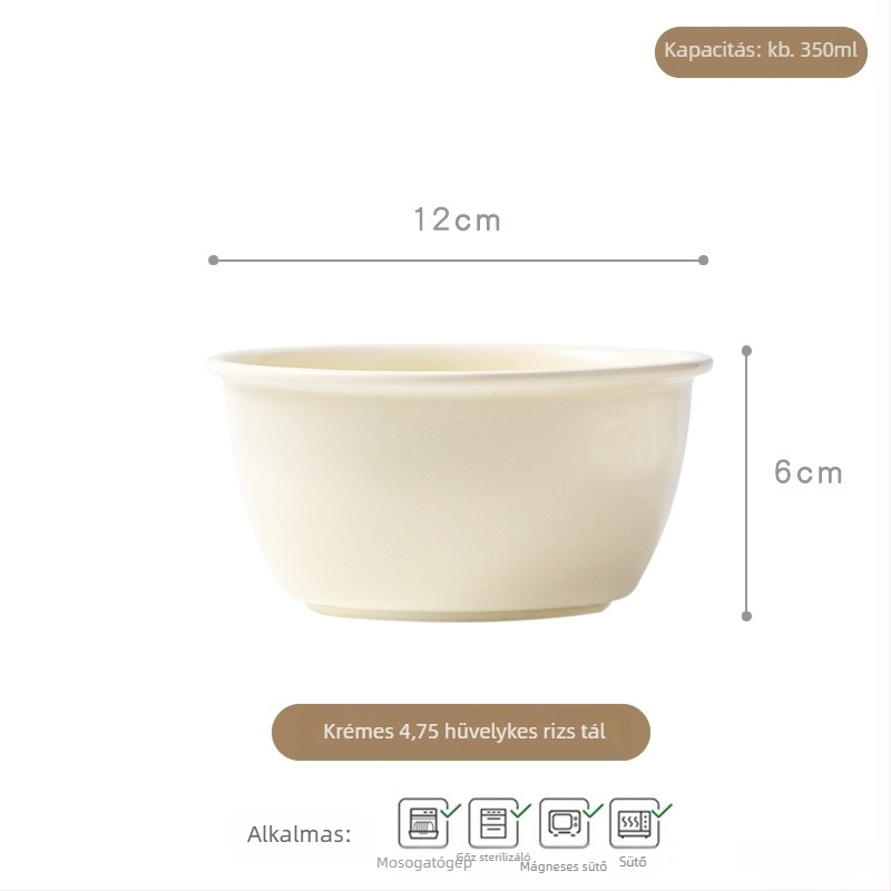 Csont porcelánból készült kerámia étkészlet — modern minimalista stílus, mikrosütőben használható, logóval ellátva, Chuang Jian márka