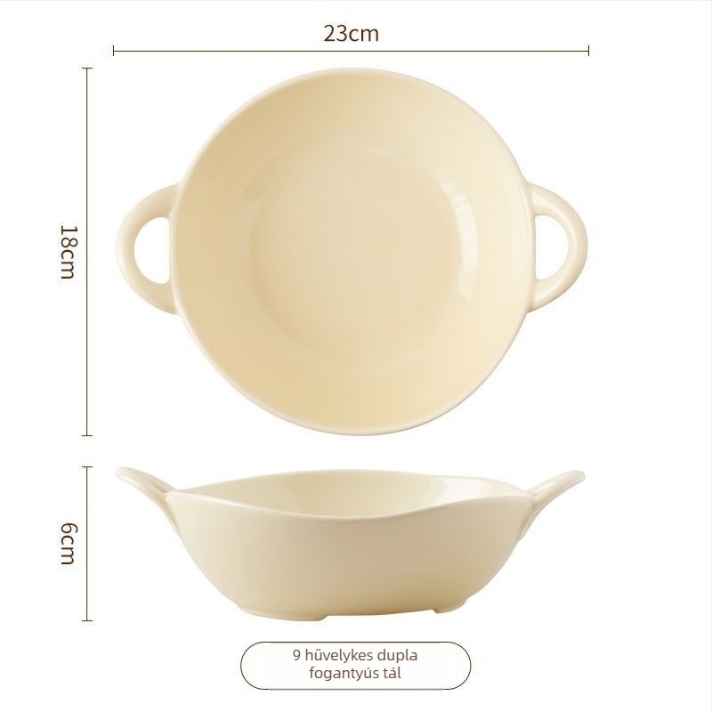 Csont porcelánból készült kerámia étkészlet — modern minimalista stílus, mikrosütőben használható, logóval ellátva, Chuang Jian márka