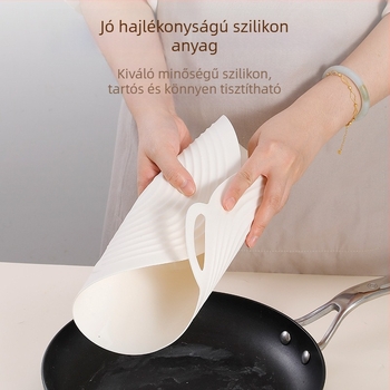 Szilikon fedél edényekhez – élelmiszer-minőségű, porvédett, ellenálló a magas hőmérséklettel, égés elleni védelem