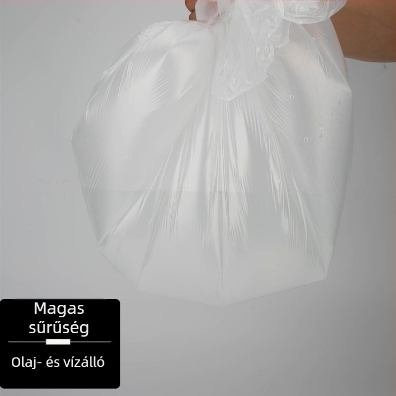 Egyszer használatos, vastagított műanyag asztalterítő, négyszögletes alakú