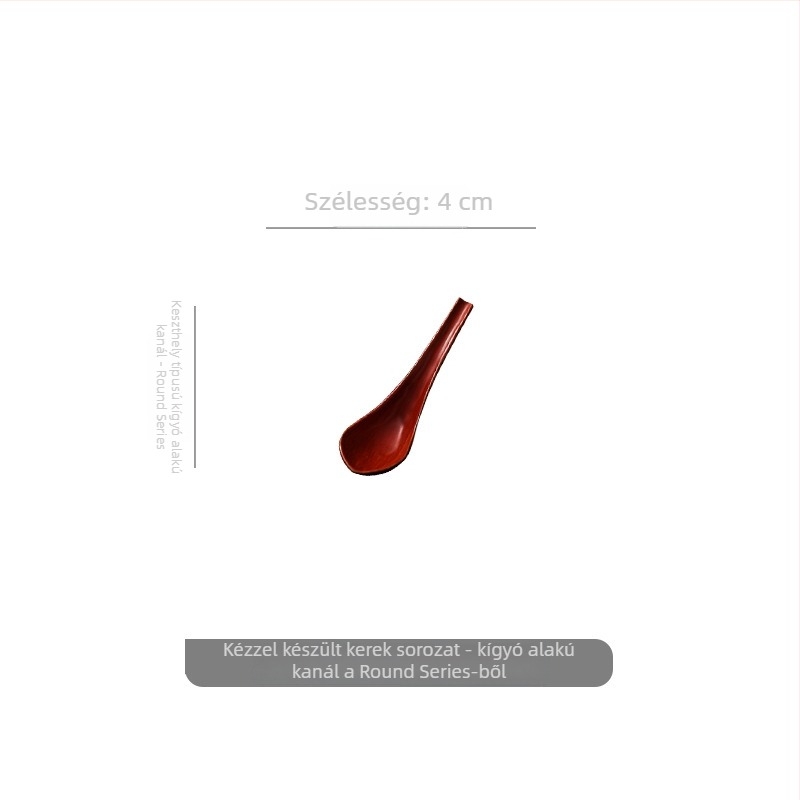 Japán stílusú kerámia étkészlet — alá-glazúros színű felület, testreszabható privát címkével, ajándéknak alkalmas