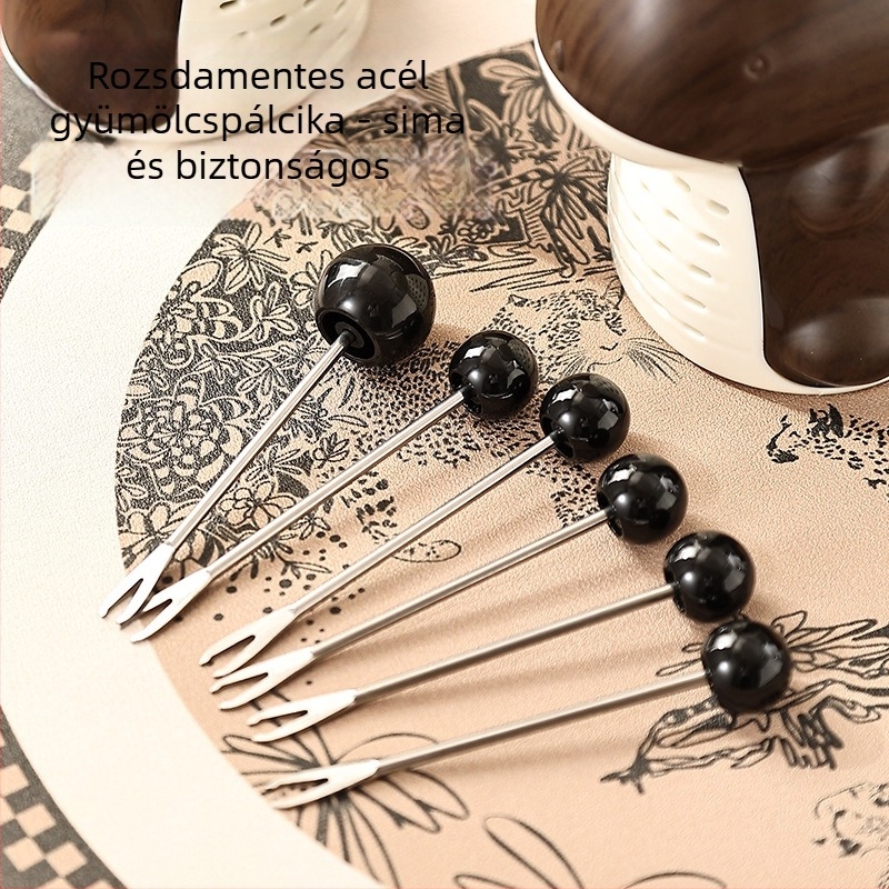 Gyümölcsvilla rozsdamentes acélból, retro stílus, gyermekeknek, gépi polírozás, márka Sicheng