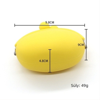 Szilikonból készült érmetáska, állatmintázat, városi minimalizmus, uniszex, tárolásra