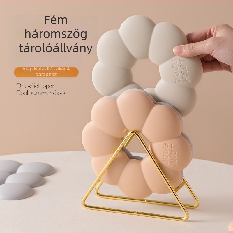 Szilikonból készült hőálló asztali alátét, karikatúra mintával, szabálytalan alakú (Anyag: Szilikon; Hőállóság; Mintázat: Karikatúra)