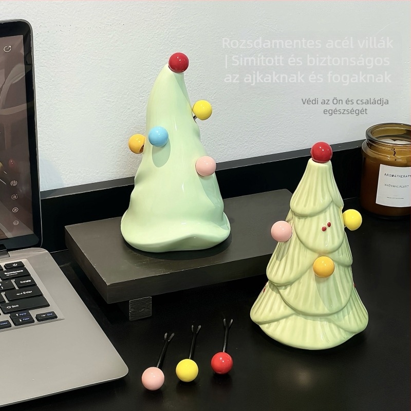 Gyümölcs villa készlet kerámiából, rajzfilm mintázat, friss és aranyos stílus, első osztályú minőség