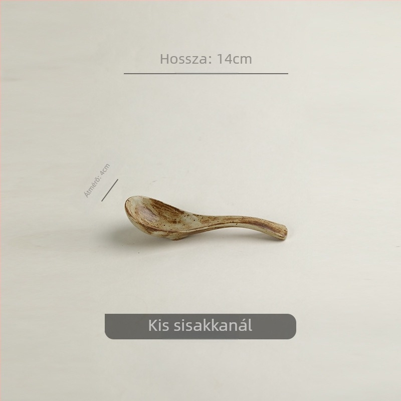 Kerámia étkészlet: tálak, tányérok és evőeszközök, kézzel festett felület, kör alakú forma, mikrohullámú sütőben használható, egyszínű dizájn, ideális házavató ajándék
