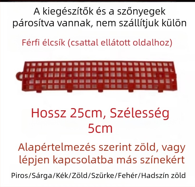 PVC anyagú védőháló ablakpárkányhoz és erkélyhez; lopás elleni háló; műanyag alátét