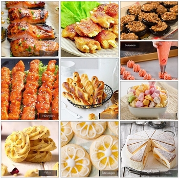 Szilikonolaj sütőpapír, 5–20 m-es dobozban, sütéshez, légsütőhöz, grillhez, olajfelszívó papír, élelmiszer-minőségű