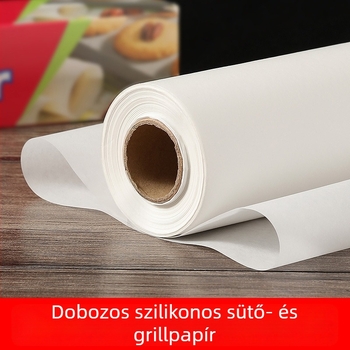 Silikonpapír sütéshez, kétoldalas, 40 g/m², élelmiszer-minőség