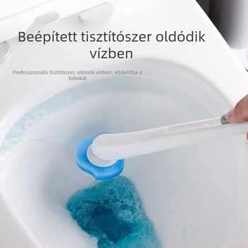 Egyszer használatos vécé-kefe – Muller, műanyag, modern egyszerű stílus, magáncímke elérhető, logó nélkül