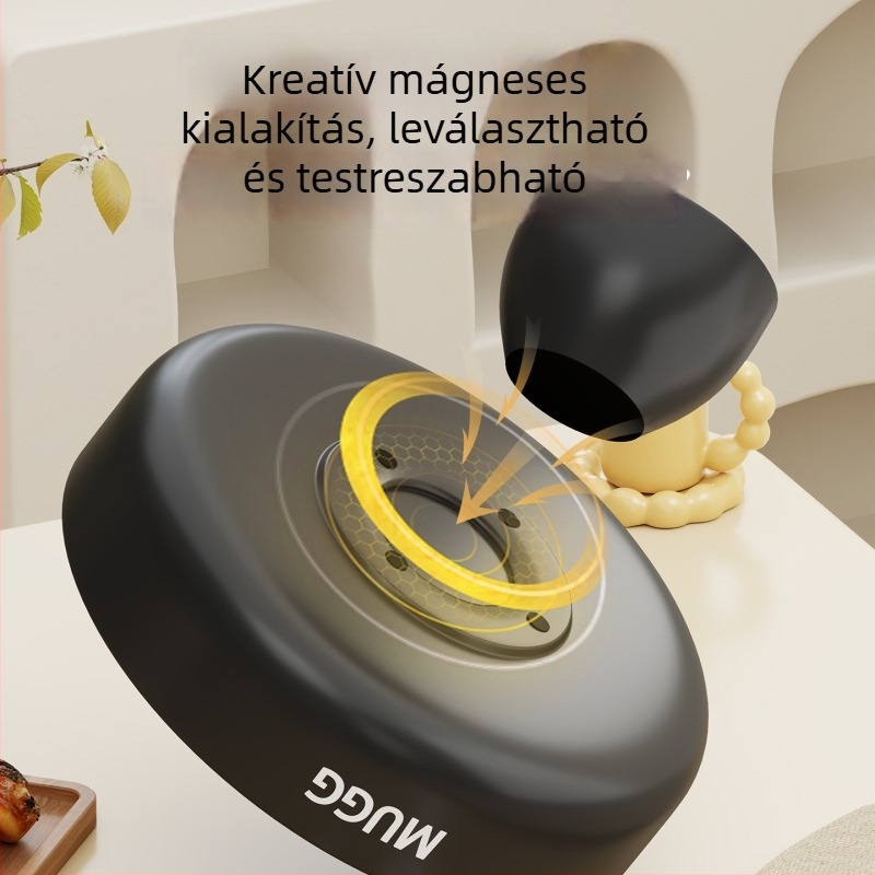Mély gyümölcstál, kerek, szénacél, modern minimalista stílus, magas hőmérsékletű decal