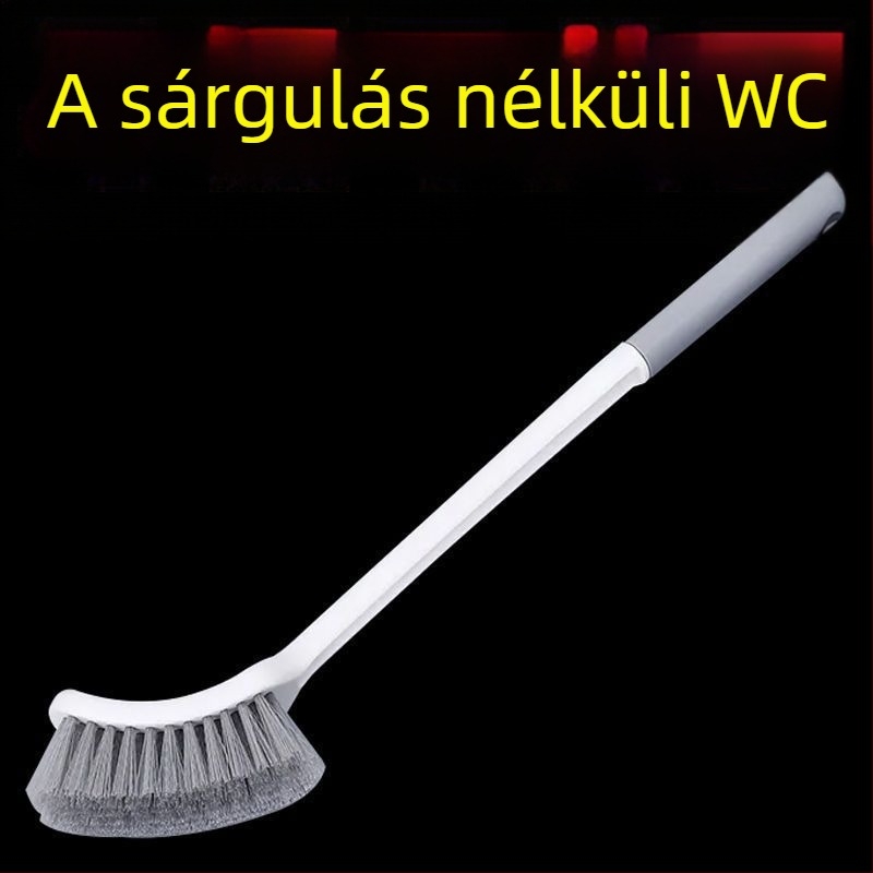 WC-kefe otthoni használatra, holt szög nélküli tisztítás, prémium műanyag kivitel, 2021 tavaszán megjelenés