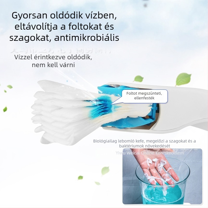 WC-szép kefefej csere, egyszer használatos, műanyag, 12 darab, modern egyszerű stílus – Xuan Xuan baby