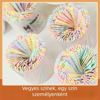 Egyszer használatos élelmiszer-minőségű műanyag gyümölcsvilla készlet – otthoni használatra, új kínai stílus, aranyos rajzfilm dizájn, felnőtteknek