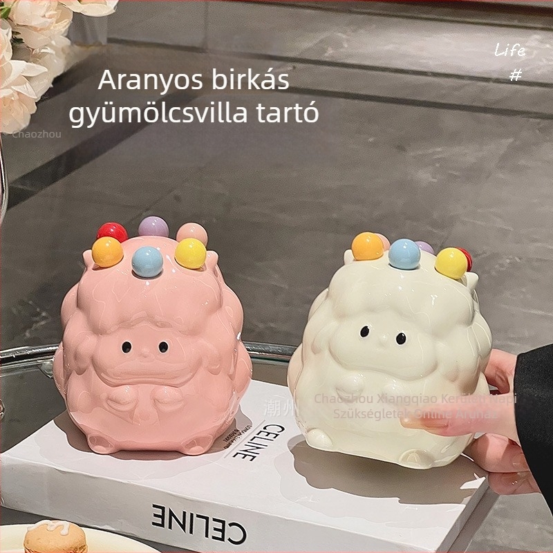 Gyümölcs villa készlet - kerámia anyagból, felnőtteknek, friss és aranyos stílus